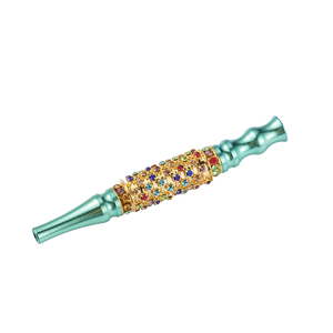 Nuovo Design di lusso vendita caldo in metallo narghilè punte per <span class=keywords><strong>bocca</strong></span> gioielli Shisha colorato con stile smerigliato - Product Image 5