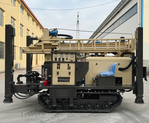 Foreuse de puits d'eau sur chenilles diesel haute performance <span class=keywords><strong>RYX</strong></span> 200m 250mm de diamètre avec pompe incluse - Vente directe usine - Product Image 5