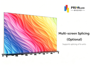 Afficheur LED vertical pliable Priva GOB P1.86 P2.5, écran de bannière LED haute définition pour hôtel, galerie, événement, location - Product Image 5