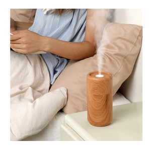 Airfresher Cool Mist Mini USB LED Light Wood Grain Plastic Humidificador para coche y uso al aire libre - Product Image 4