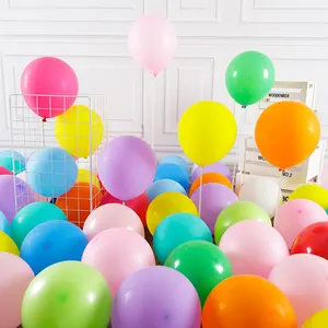 थोक 12 इंच 2.8G मैट लेटेक्स गुब्बारा शादी की जन्मदिन की पार्टी सजावट की आपूर्ति Globos
