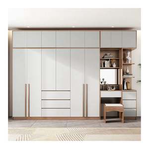 Vente flash : Armoire de chambre à coucher moderne en verre miroir à faire soi-même - Product Image 1