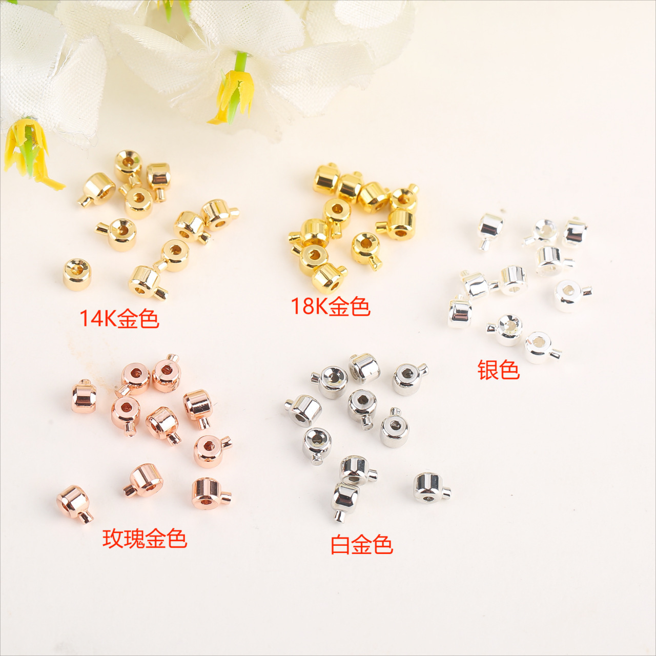 Rétention de la couleur de l'or 14 carats