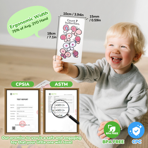 Joycat Carte Flash Éducative Montessori Apprentissage Nombre Cartes Flash Cartes Cognitives pour Enfants - Product Image 4