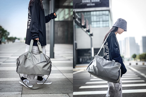 <span class=keywords><strong>Bolsa</strong></span> de Viaje Deportiva de Gran Capacidad, Resistente, de Nailon, para Gimnasio, Fin de Semana o Viajes Cortos, Venta al Por Mayor - Product Image 6