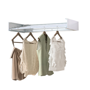 Trong Nhà Ngoài Trời Kim Loại Treo Giá Có Thể Gập Lại Treo Tường Gấp Quần Áo Khô Giá Với Móc - Product Image 1