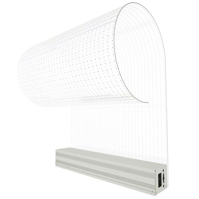 China New Design LED Panel Film Rollable Flexible Crystal Screen Display Transparent Glass Window