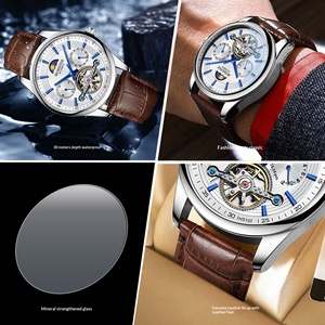 Nuevo Reloj Mecánico Automático para Hombre 2026, Acero Inoxidable, Manecillas Luminosas, Resistente al Agua 30M, Estilo Casual de Negocios, Estilo Inglés - Product Image 4