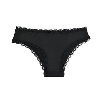 Custom OEM/ODM black women panties cotton underwear women wearing lace panties women sexy underwear