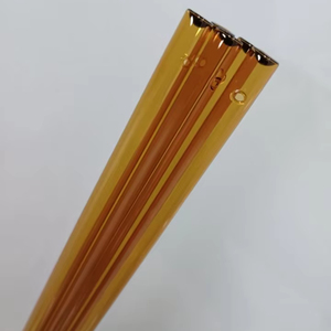 Su misura quadrato piatto modello di vetro borosilicato tubo resistente al calore per il fumo tubo di mira che soffia diametro tubo di vetro - Product Image 1