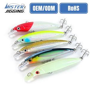 MISTER LURE Équipement de pêche personnalisé, leurres de pêche coulants, leurres de pêche artificiels, leurres durs - Product Image 1