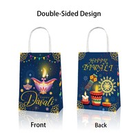 Tas Hadiah Pesta Diwali MorSun Festival of Lights dengan Permen untuk Pesta Diwali dan Perayaan India