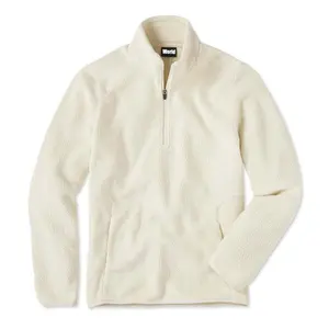 OEM Sherpa 1/2 Zip Pullover Ultimate Soft Comfort Fit 100% Polyester Sweatshirt Men's Clothes