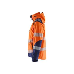 BLAKLADER - 4491251353894XL Chaqueta Softshell Hi-Vis Naranja/Azul marino-EAN 7330509690673 ROPA DE TRABAJO DE LA HI-VIS - Product Image 4