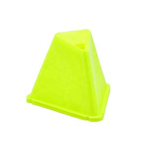 サッカーカスタムロゴ安いノベルティフラット折りたたみ式トライアングルディスクPe交通速度敏捷性スポーツトレーニングサッカーコーン - Product Image 4