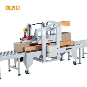 Automatically Attach The Tape Up and Down Carton Sealer Machine with 18m/min