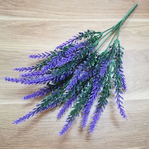 Tainen <b>Artificial</b> Lavender Bouquet 30cm-100cm Plastic Decorative <b>Flowers</b> For Wedding Home Decor - Product Image 4