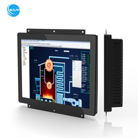 Moniteur tactile 12.1 15 15.6 17 19 21.5 pouces hmi cadre ouvert android industriel capacitif usb lcd ordinateur écran tactile moniteur