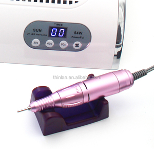 2020 creo que Venta caliente 5 en 1 Multi función de uñas colector de polvo de vacío con lámpara de mesa LED - Product Image 4
