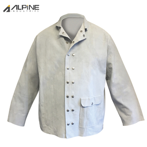 Vestes en cuir de soudage à prix d'usine vestes de travail de marque meilleur prix sécurité globale pour unisexe - Product Image 3