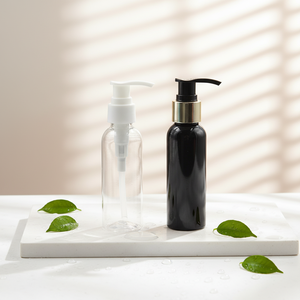 Bouteilles en PET de grande capacité de style moderniste personnalisables, utilisation en <span class=keywords><strong>clinique</strong></span>, bouchon à clip sécurisé, bouteille de lotion en plastique - Product Image 1