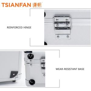 <span class=keywords><strong>Exposition</strong></span> de vitrine en Aluminium de haute qualité, 10 pièces, boîte d'échantillon de Quartz, granit - Product Image 4