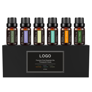 Подарочный набор терапевтического эфирного масла для ароматерапии, частная Этикетка OEM 6/10 мл - Product Image 1