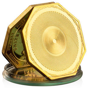 संयुक्त राज्य अमेरिका के स्वर्ण कैलिफोर्निया 1851 औगुस्टस ने सोने के लिए स्मारक सिक्का संग्रह उपहार - Product Image 2