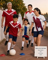 Nouvelle collection de maillots de football de style sud-américain, maillots de match de qualité supérieure, manches courtes, commande en gros en usine