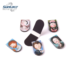 Custom Cute Cartoon Promotional Magnetic Paper Bookmark Full Printing Bookmark