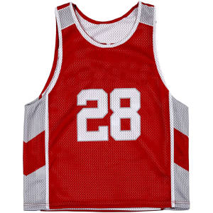 2024 OEM equipo malla pinnies personalizado reversible lacrosse Jersey - Product Image 3