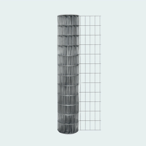 Rouleau de treillis gabion galvanisé 2x2,5 pouces en fil d'acier soudé pour mur de soutènement, cage à pierres et aménagement paysager - Product Image 4