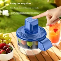 Heetverkopende slimme automatische elektrische fruit- en groenteschilmachine, opvouwbaar ontwerp, roestvrijstalen mes voor huishoudelijk gebruik