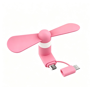 พร้อมส่ง พัดลมมือถือขนาดเล็ก พัดลมพกพาแบบ USB Type-C พัดลมไร้เสียง พัดลมมือถือขนาดเล็กแบบไร้แปรงถ่าน พัดลมระบายความร้อนแบบพกพา USB - Product Image 1