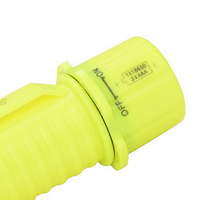 Lampe torche de plongée rechargeable T6 LED haute puissance, corps en plastique ABS, étanche IP68, batterie AAA XML T6