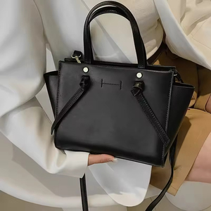 Sacs à bandoulière unisexes tendance, classiques et modernes, avec poignée supérieure, fermeture éclair durable, imperméables, grande capacité, décontractés, pour ordinateur portable et aliments - Product Image 2