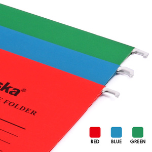 Foska - Organizador de Archivos <span class=keywords><strong>Colgantes</strong></span> de Papel Premium de 180 g, Multicolor, 250 Unidades por Caja, con Ganchos de Hierro Resistentes <span class=keywords><strong>para</strong></span> <span class=keywords><strong>Archivadores</strong></span> y Gabinetes - Product Image 3