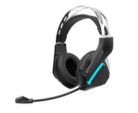 Headset Gaming Nirkabel BT+ 2.4 dengan Suara Surround 7.1, Headset Gaming RGB untuk PS5/PS4/PC/Switch