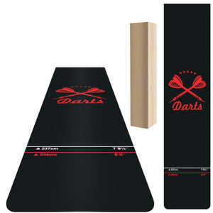 Tapis de fléchettes professionnel antidérapant avec lignes officielles pour fléchettes à pointe en acier et à pointe souple - Product Image 3