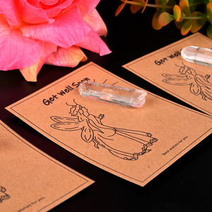 Vente en gros de pointes de cristal naturel polies, pointes de quartz clair, carte en cristal pour cadeau - Product Image 6