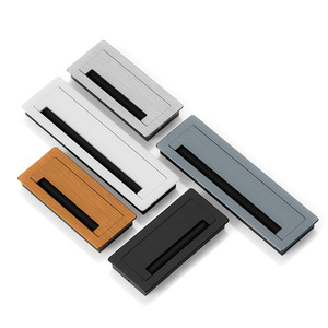 Bureau d'ordinateur moderne avec couvercle à trou de <span class=keywords><strong>fil</strong></span> étroit Boîte d'enfilage de bureau <span class=keywords><strong>Meuble</strong></span> <span class=keywords><strong>TV</strong></span> Dissimulé pour le bureau ou la maison - Product Image 5