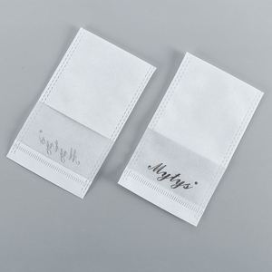 Small Cheaper Biodegradable Recyclable Non-woven Drawstring Envelope Bag for Clothing & Socks Packaging - Product Image 1