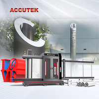 ACCUTEK 1200mm de largeur BIG Industrial Landscape Letters CNC Machine à cintrer les lettres à canal automatique pour la fabrication de super lettres
