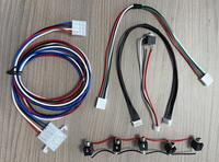 Kepala kabel perakitan kustom 2 4 8 Pin Pria Wanita kabel konektor