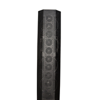 Altavoz de Columna Activo de 300W Clase D, Sistema de Refuerzo de Audio Profesional de Plástico, Amplificador para Exteriores