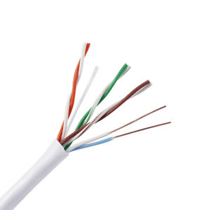 كابل شبكة إنترنت داخلي UTP SFTP FTP من النحاس الخالص 100٪، فئة <span class=keywords><strong>5</strong></span> وفئة 5a وفئة <span class=keywords><strong>5</strong></span> وفئة 5e، بطول 305 متر - Product Image 4