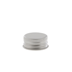 Tappi a vite in alluminio 24 mm argento - Product Image 1