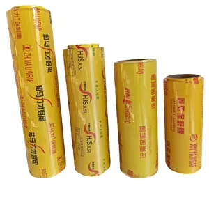 High Quality PVC Cling Film For Food Plastic Cling Film Food Wrap With Cutter Stretch Film Wrap