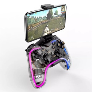 8039 Rgb Cahaya Joystick Nirkabel untuk Ps4 Gamepad Getaran Joystick <span class=keywords><strong>Controller</strong></span> untuk Beralih Konsol Gamepad untuk <span class=keywords><strong>Pc</strong></span> Ponsel - Product Image 2