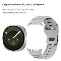 Correa de Silicona Suave con Diseño UproDots para Samsung Galaxy Watch 9, Brazalete Resistente al Sudor para Hombre y Mujer